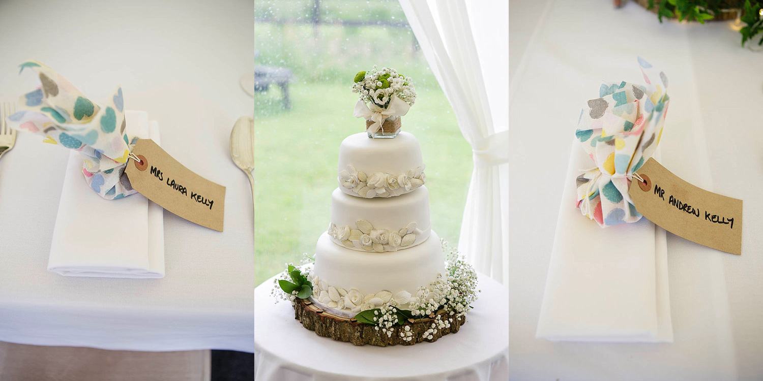 Wedding Photographer Llanerch Vineyard Wedding Cake