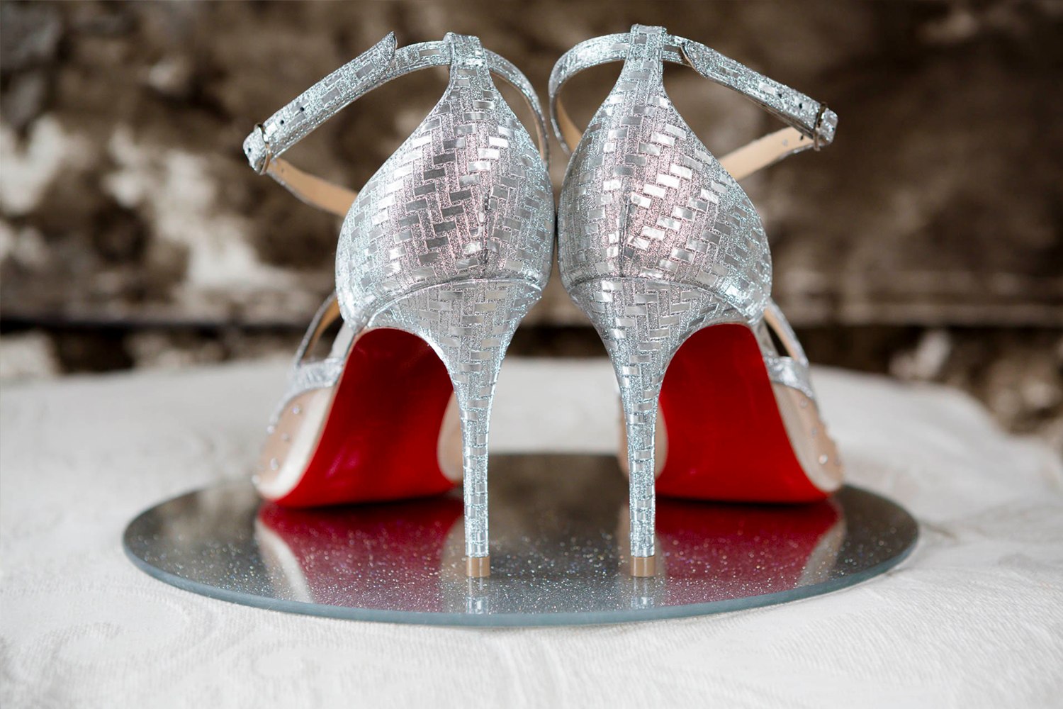 MorLove Wedding Photographer Inspiration Silver Shoes