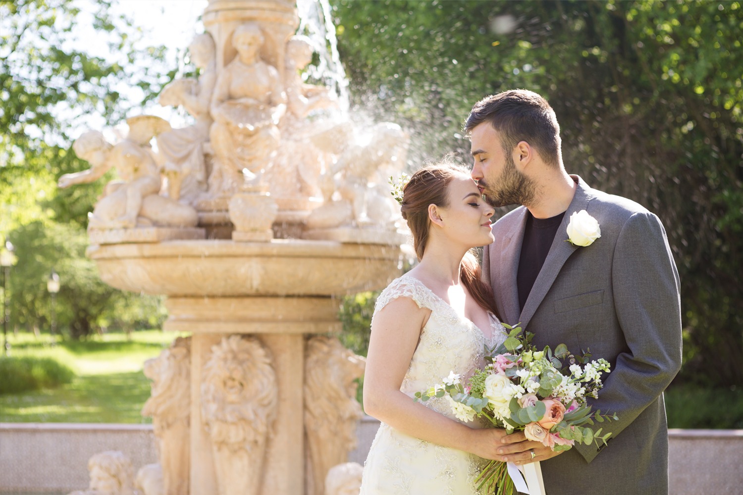 MorLove Wedding Photography Romance Fountain